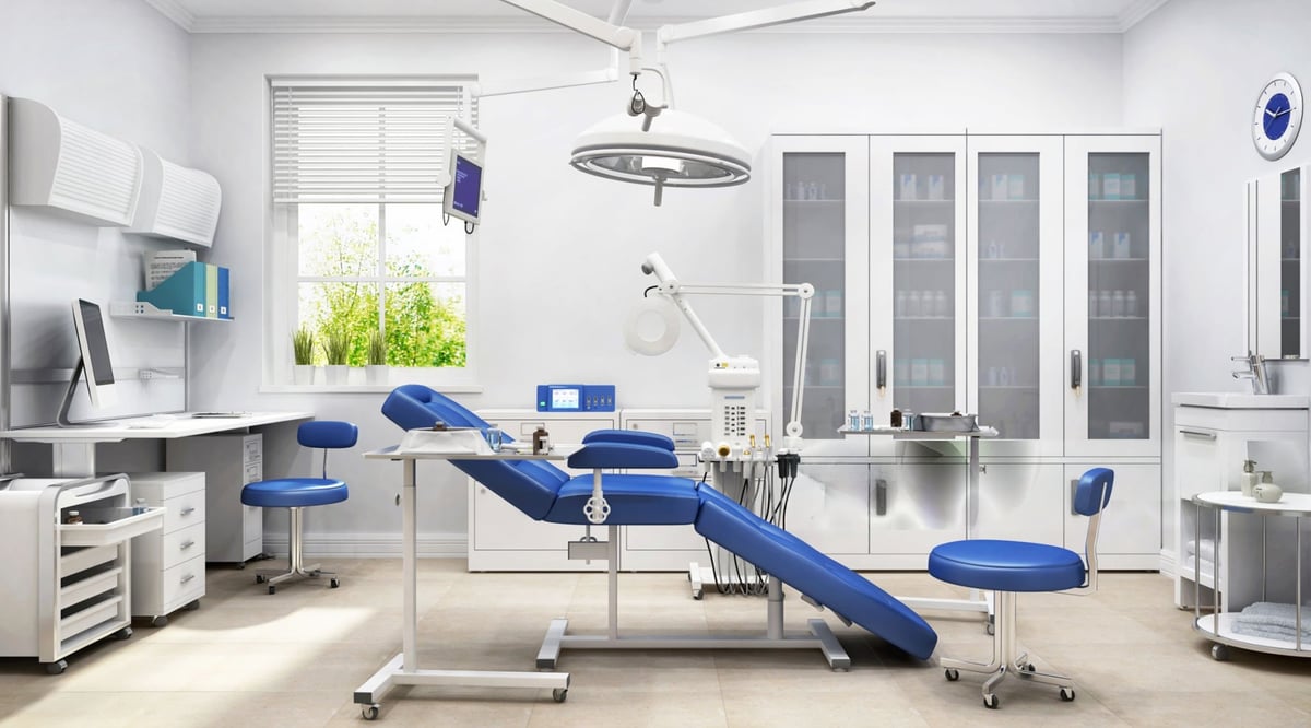 The modern and clean interior of The Modern Practice